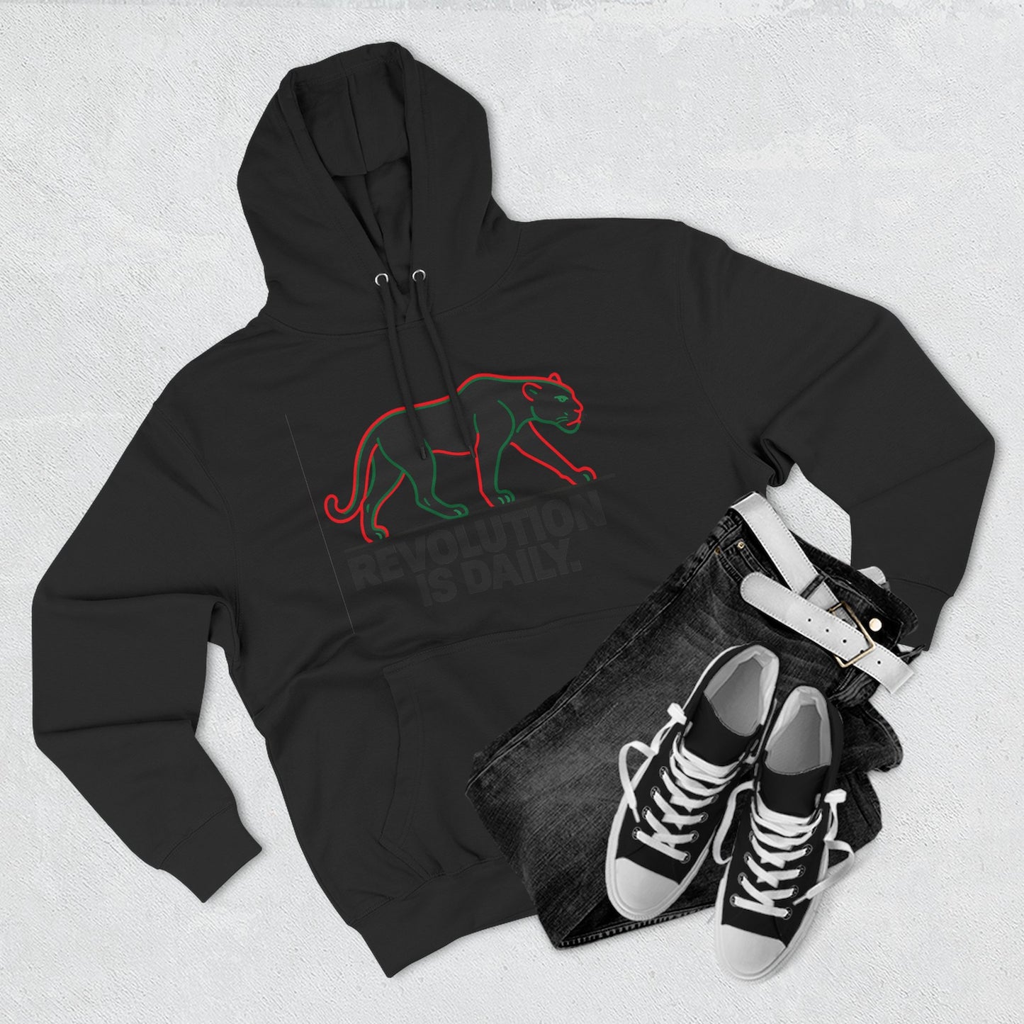 Revolution Is Daily Fleece Hoodie