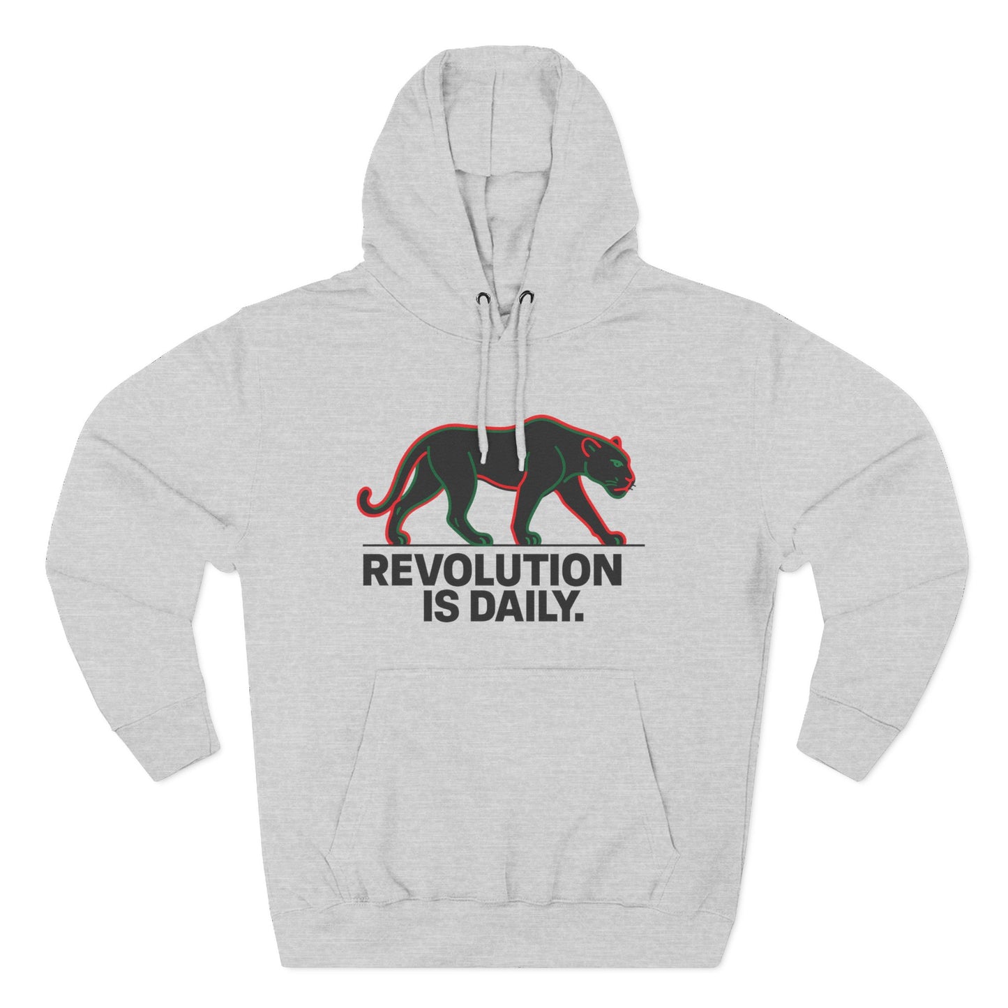 Revolution Is Daily Fleece Hoodie