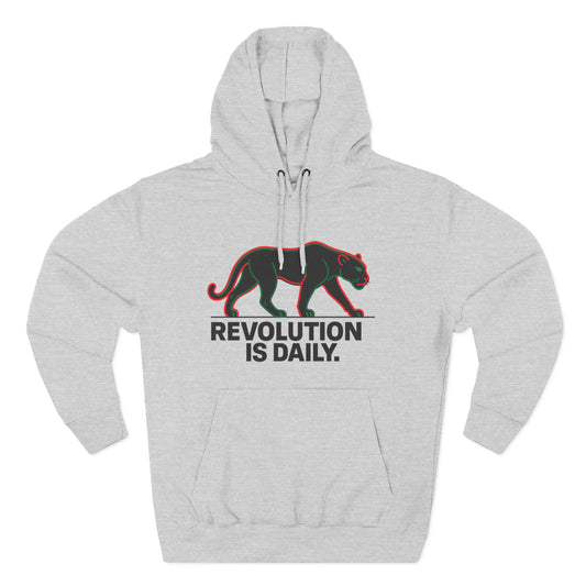 Revolution Is Daily Fleece Hoodie