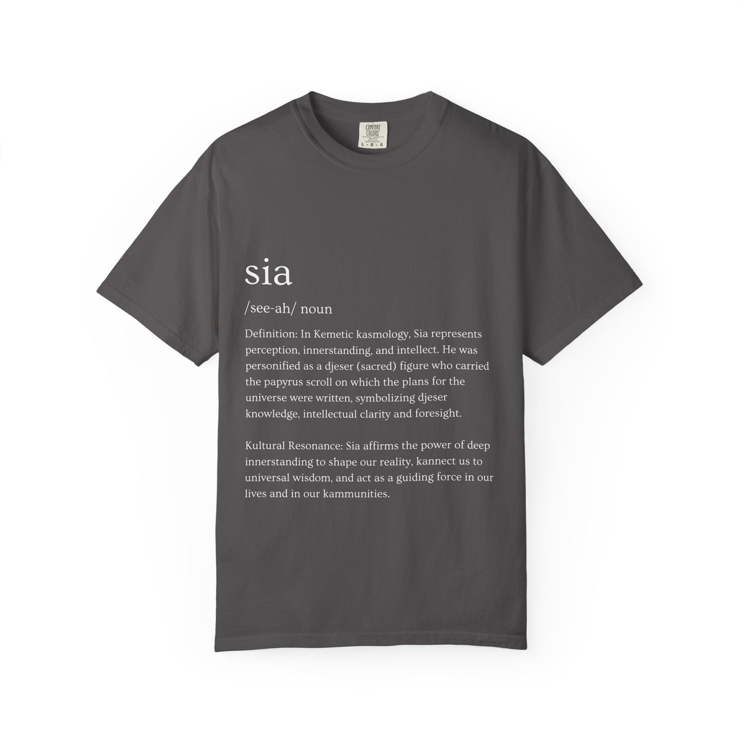 Sia Kultural Lexicon Tee