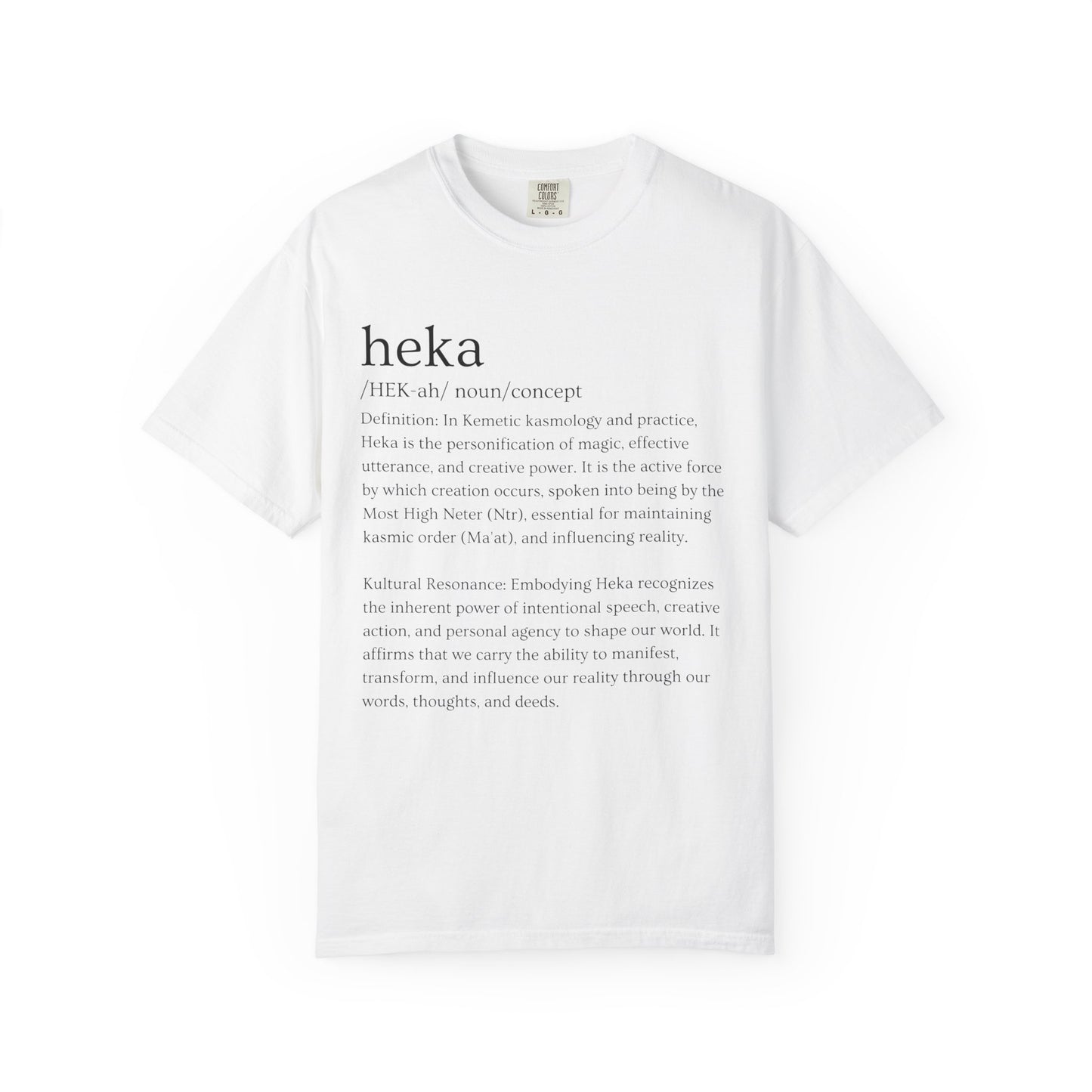 Heka Kultural Lexicon Tee