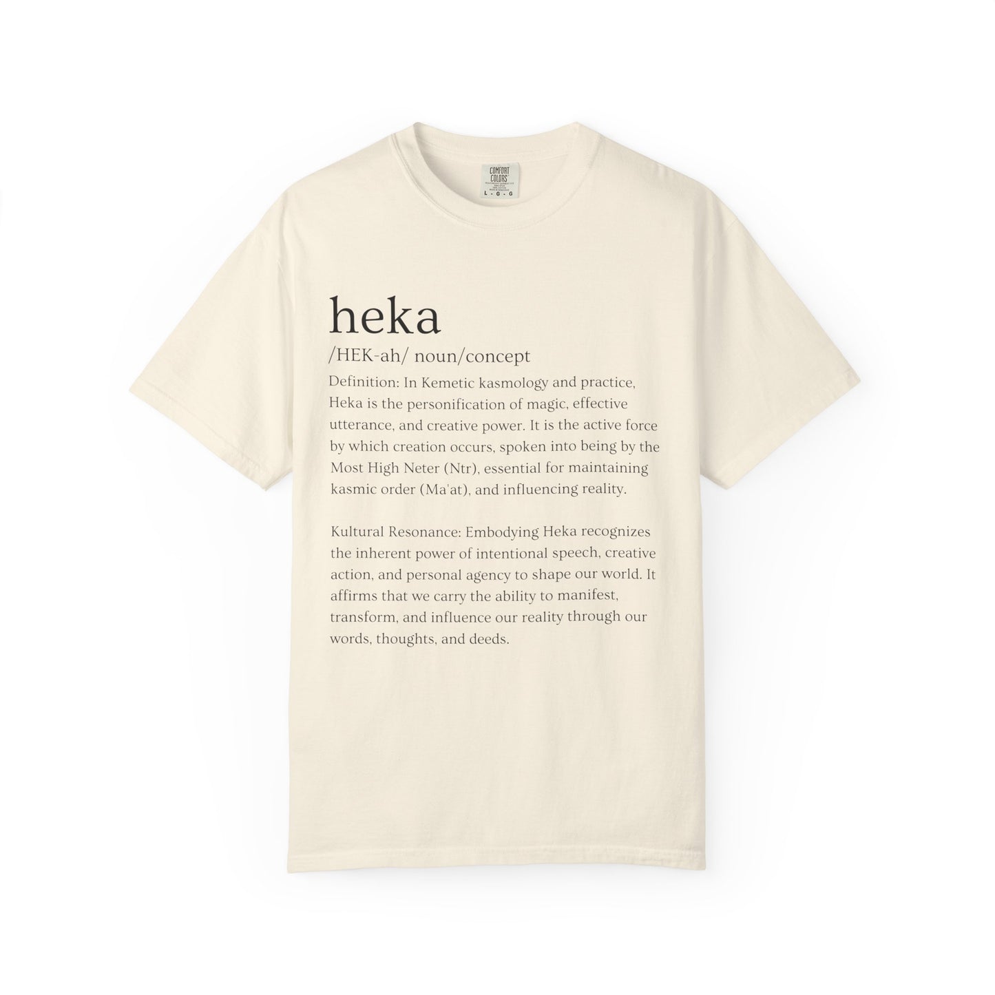 Heka Kultural Lexicon Tee