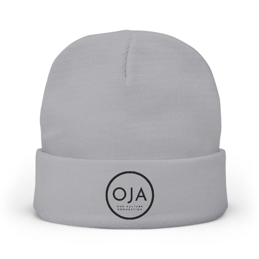 Embroidered OJA Logo Knit Beanie
