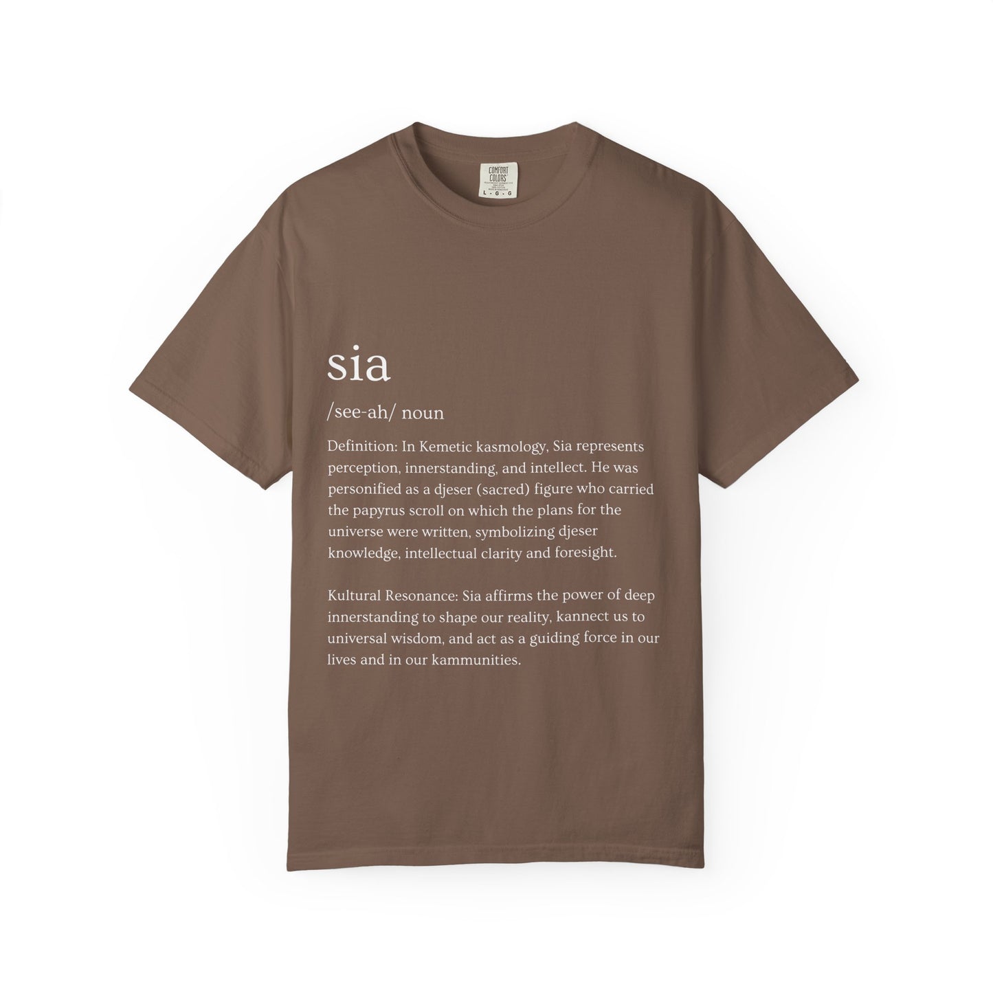 Sia Kultural Lexicon Tee