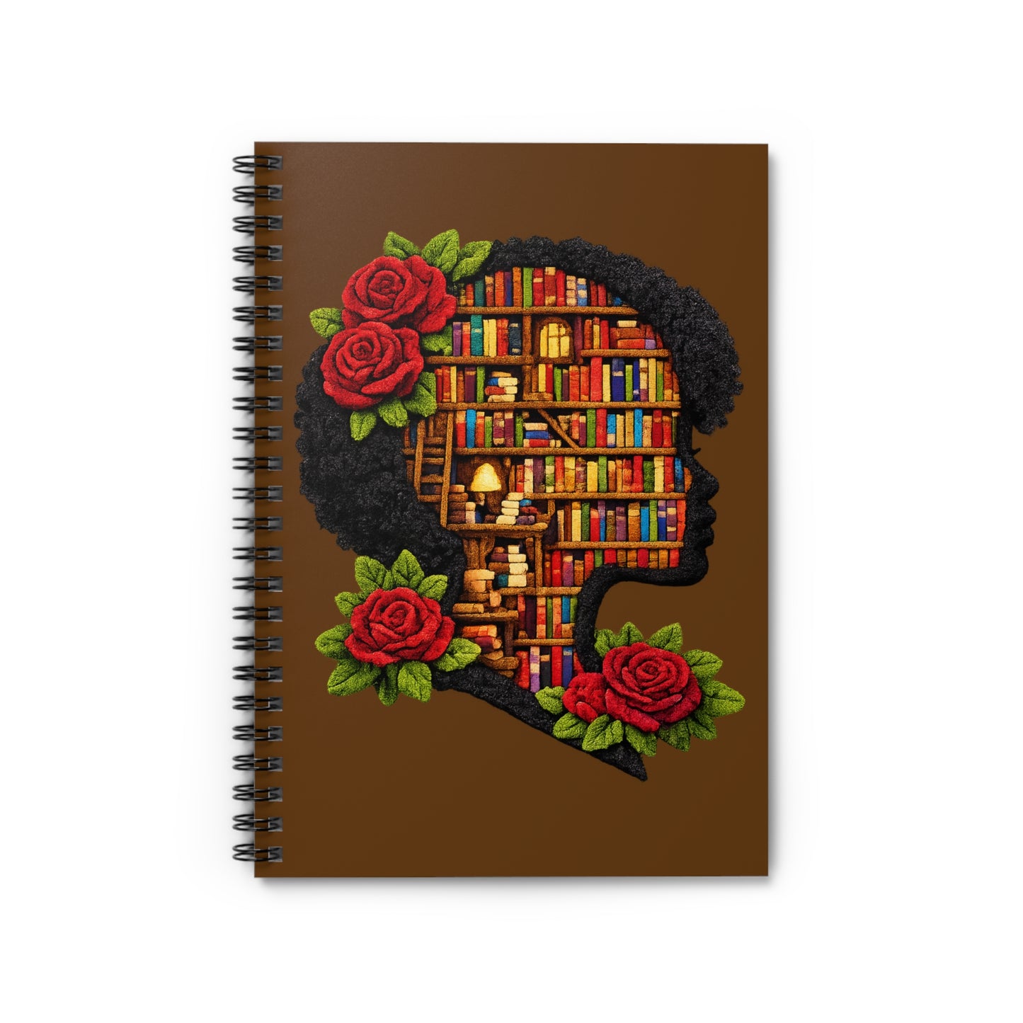 Afro Lady Spiral Notebook
