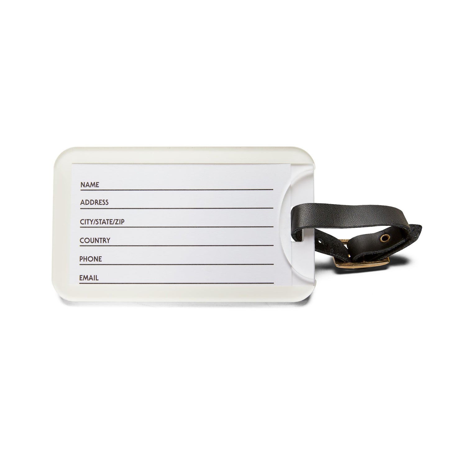 Gold Ankh Luggage Tag