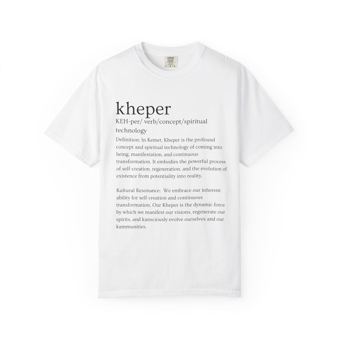 Kheper Kultural Lexicon Tee