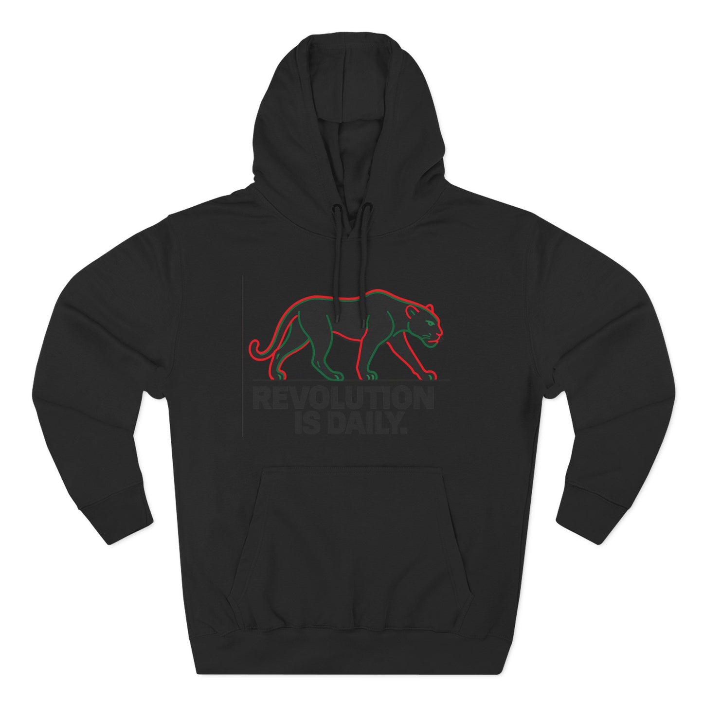 Revolution Is Daily Fleece Hoodie
