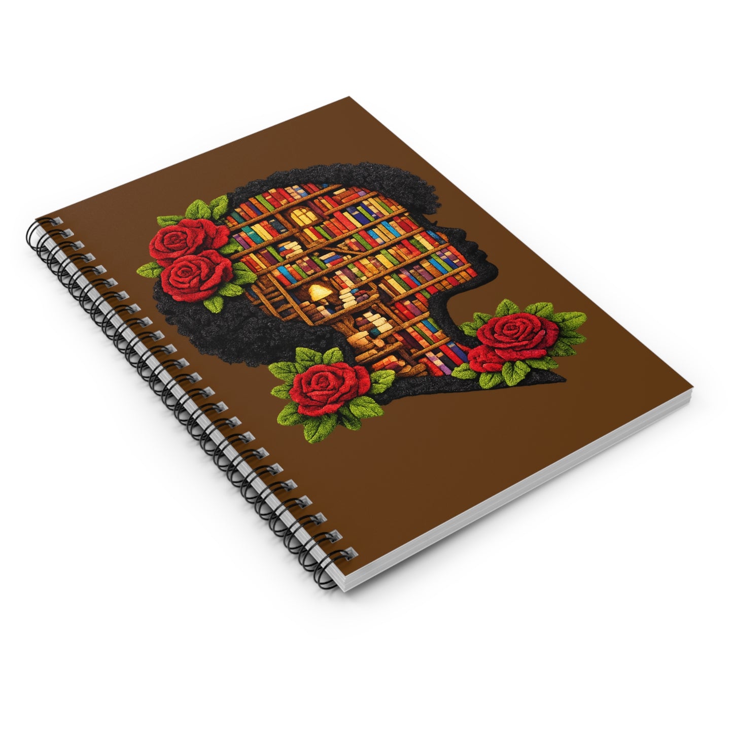 Afro Lady Spiral Notebook