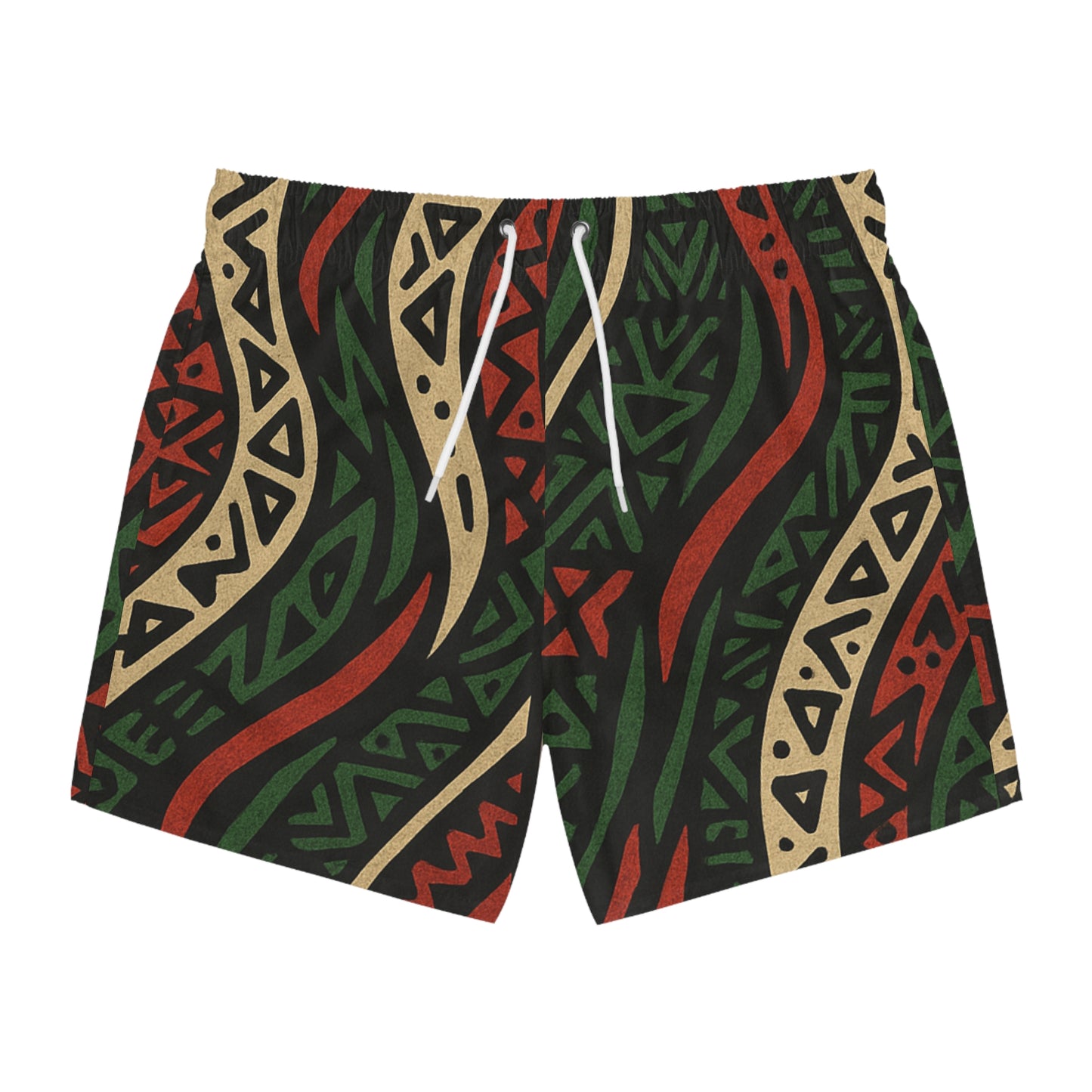 ATCQ Swim Trunks - Vibrant Swim Trunks featuring adjustable drawstring waist and bold all-over print. Stylish and practical for summer adventures.
