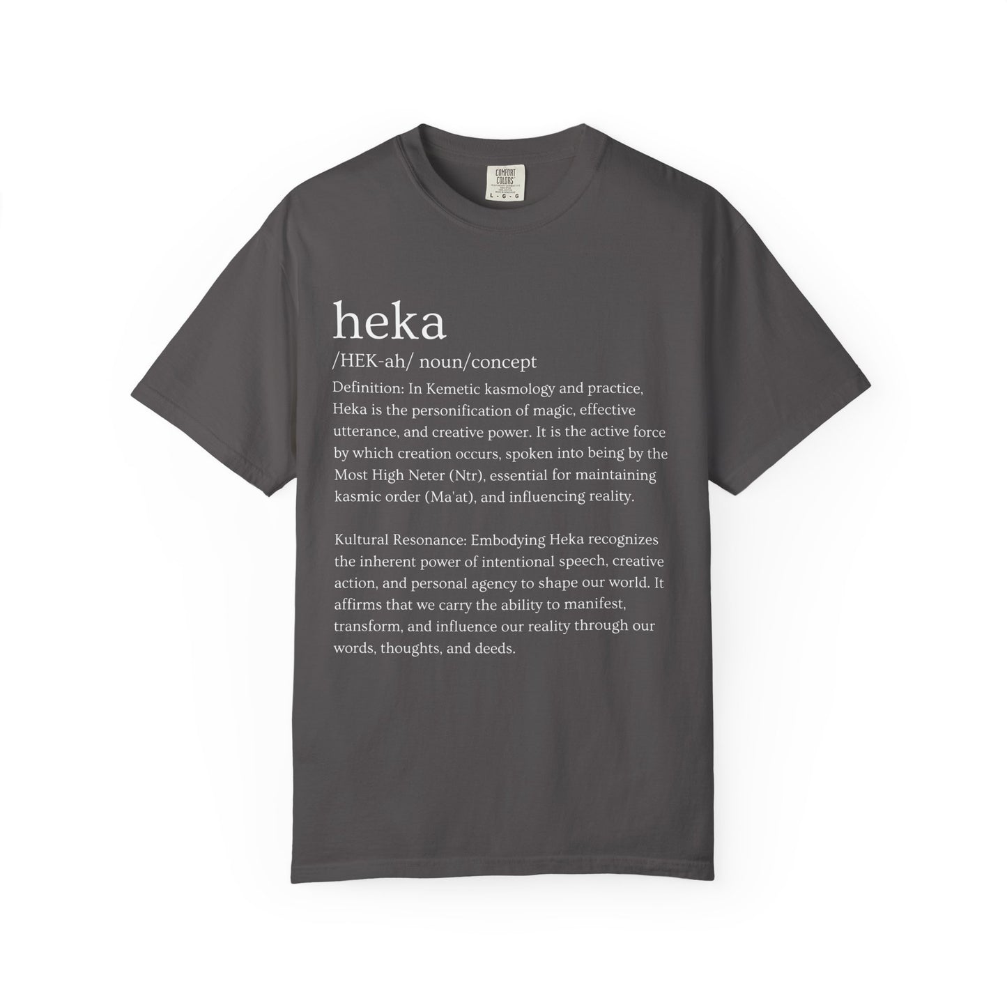 Heka Kultural Lexicon Tee