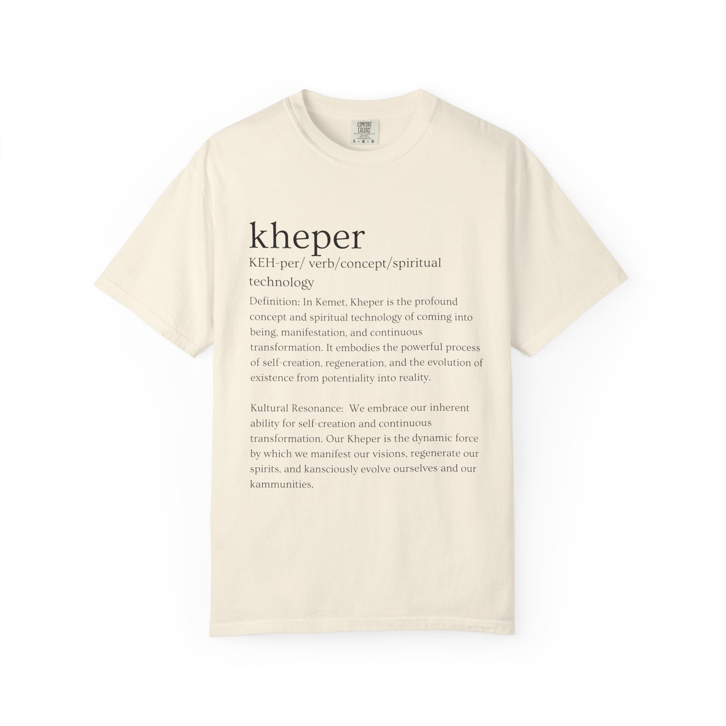 Kheper Kultural Lexicon Tee