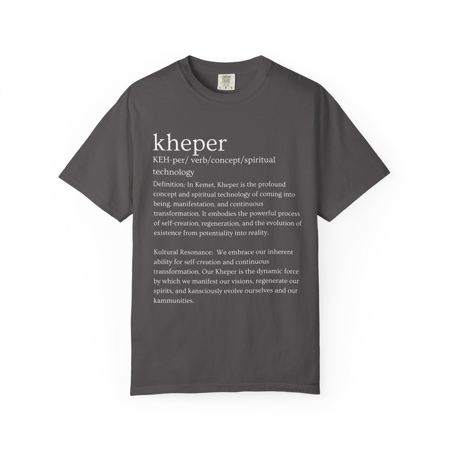 Kheper Kultural Lexicon Tee